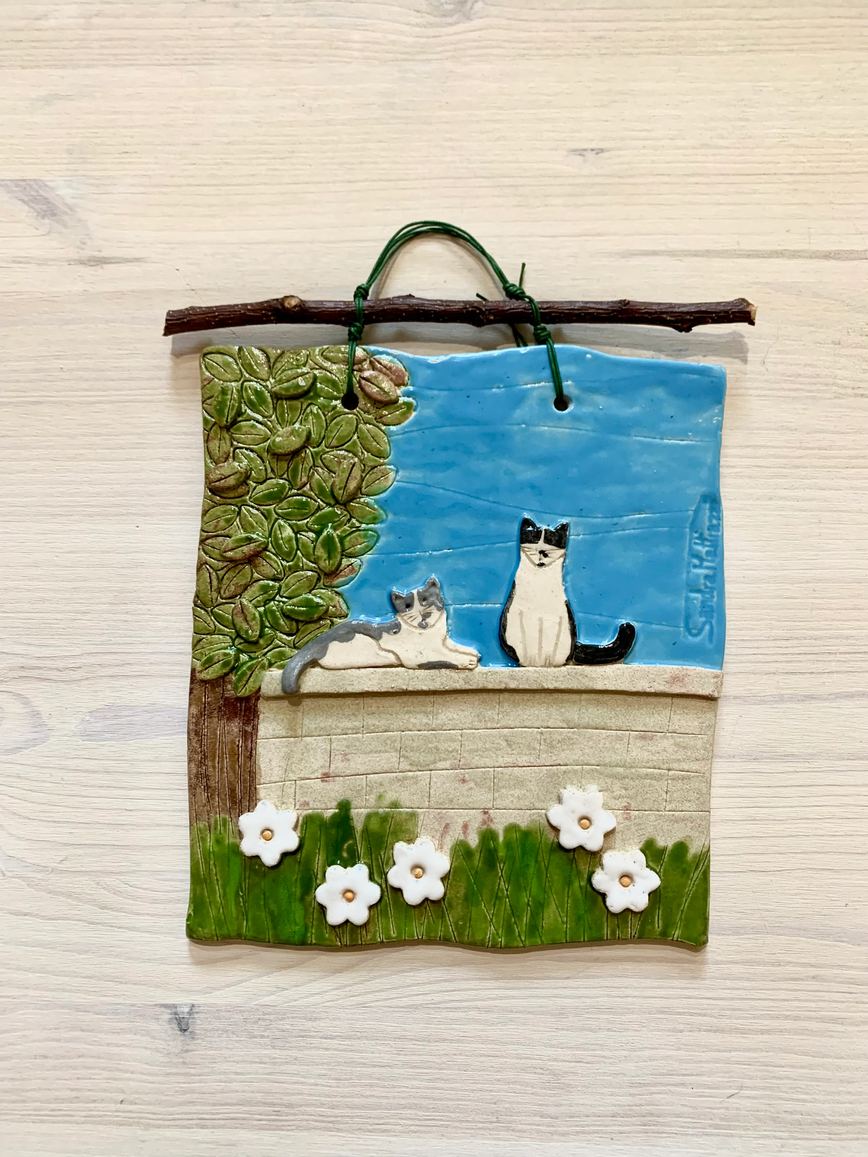 Piastrella con gatti 3