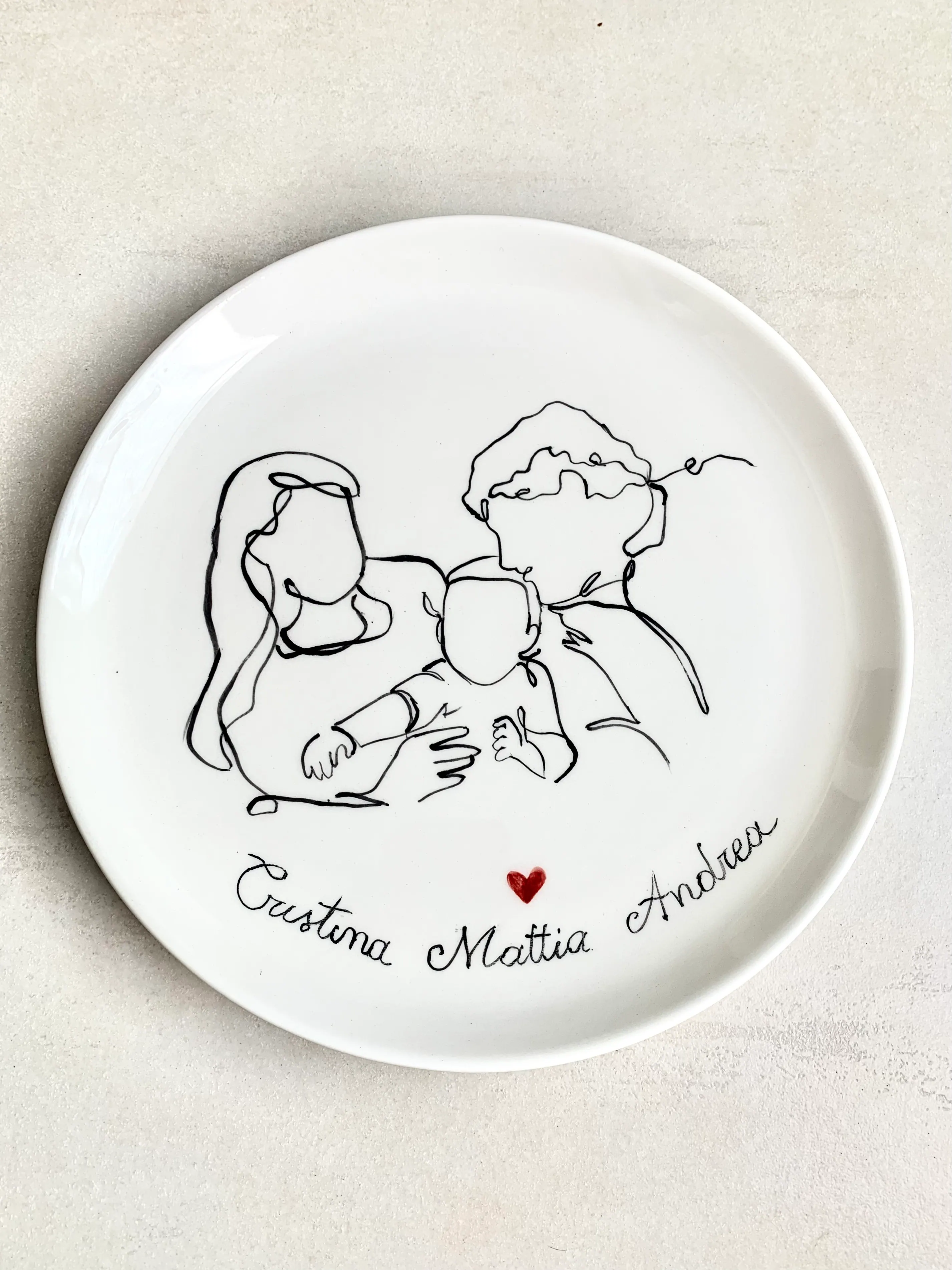 Piatto personalizzato 1